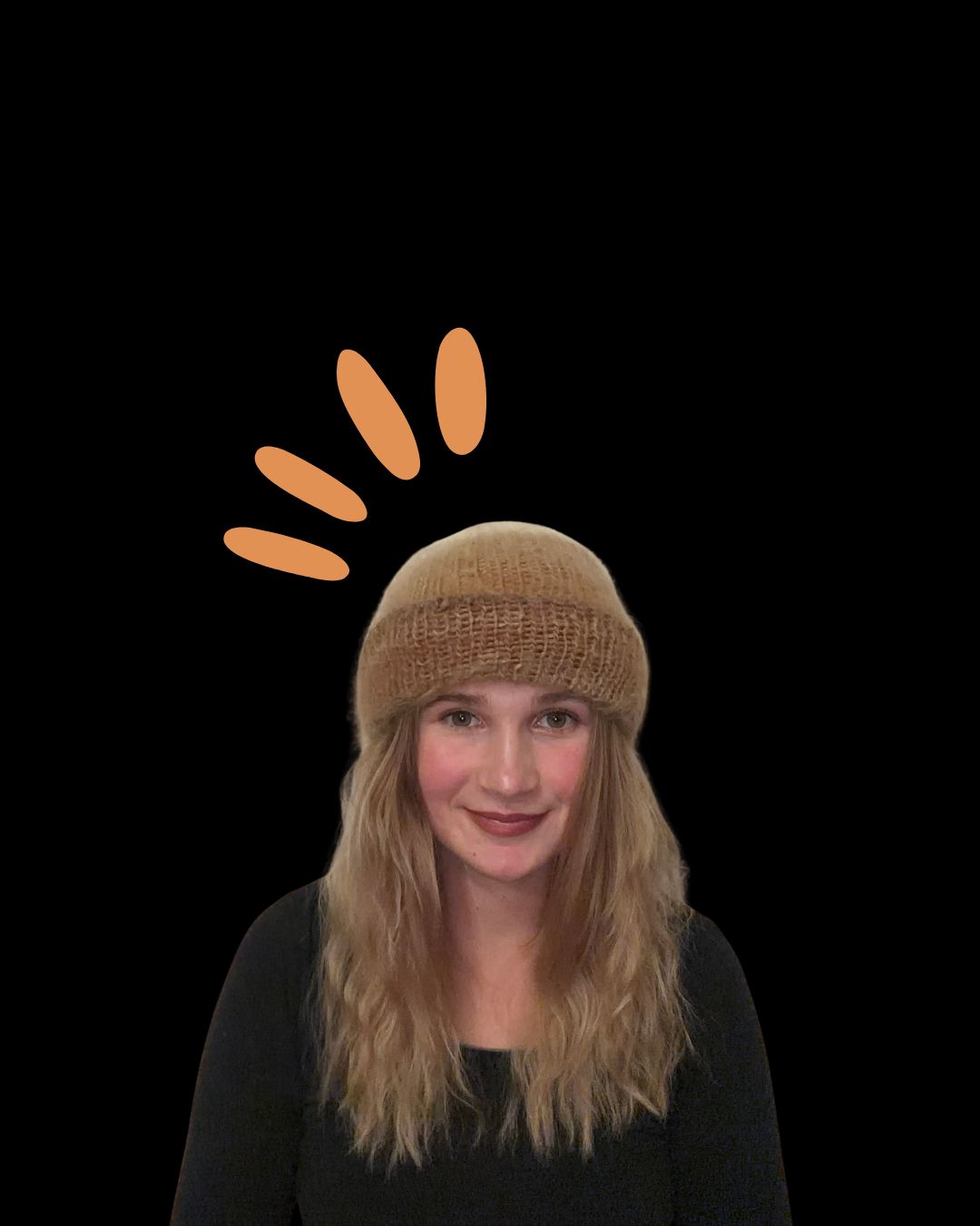 Karamelovo-hnedá čiapka