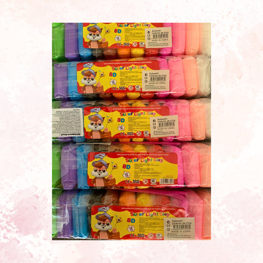🍭 Sada 12 kúzelných plastelín 🍭