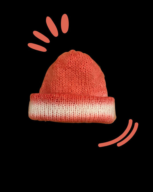 Marhuľovo-ružová čiapka