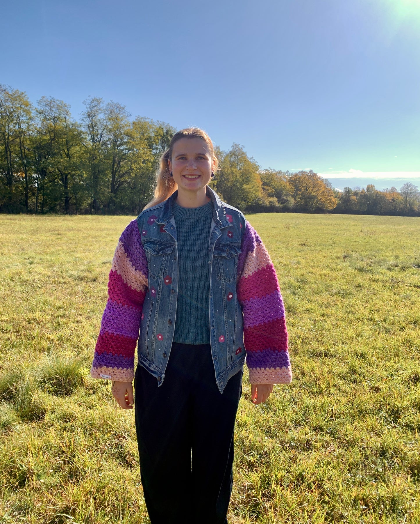Upcycled Denim Jacket