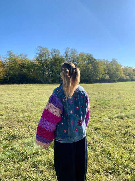 Upcycled Denim Jacket