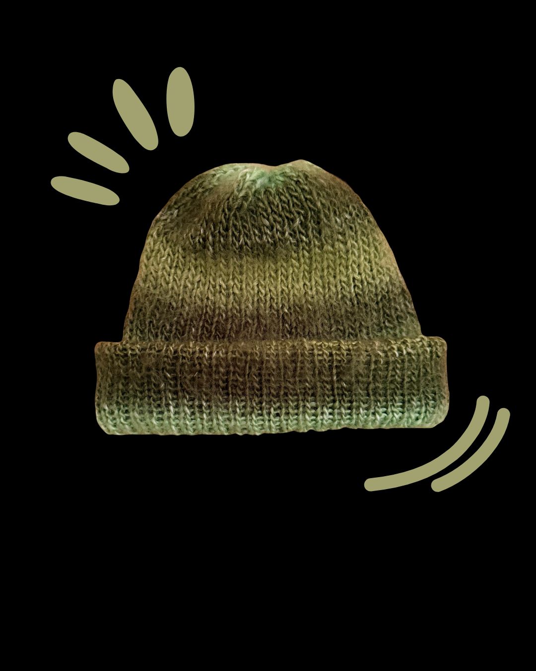 Olivovo- zelená čiapka