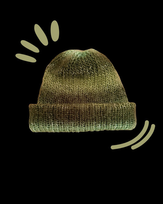 Olivovo- zelená čiapka