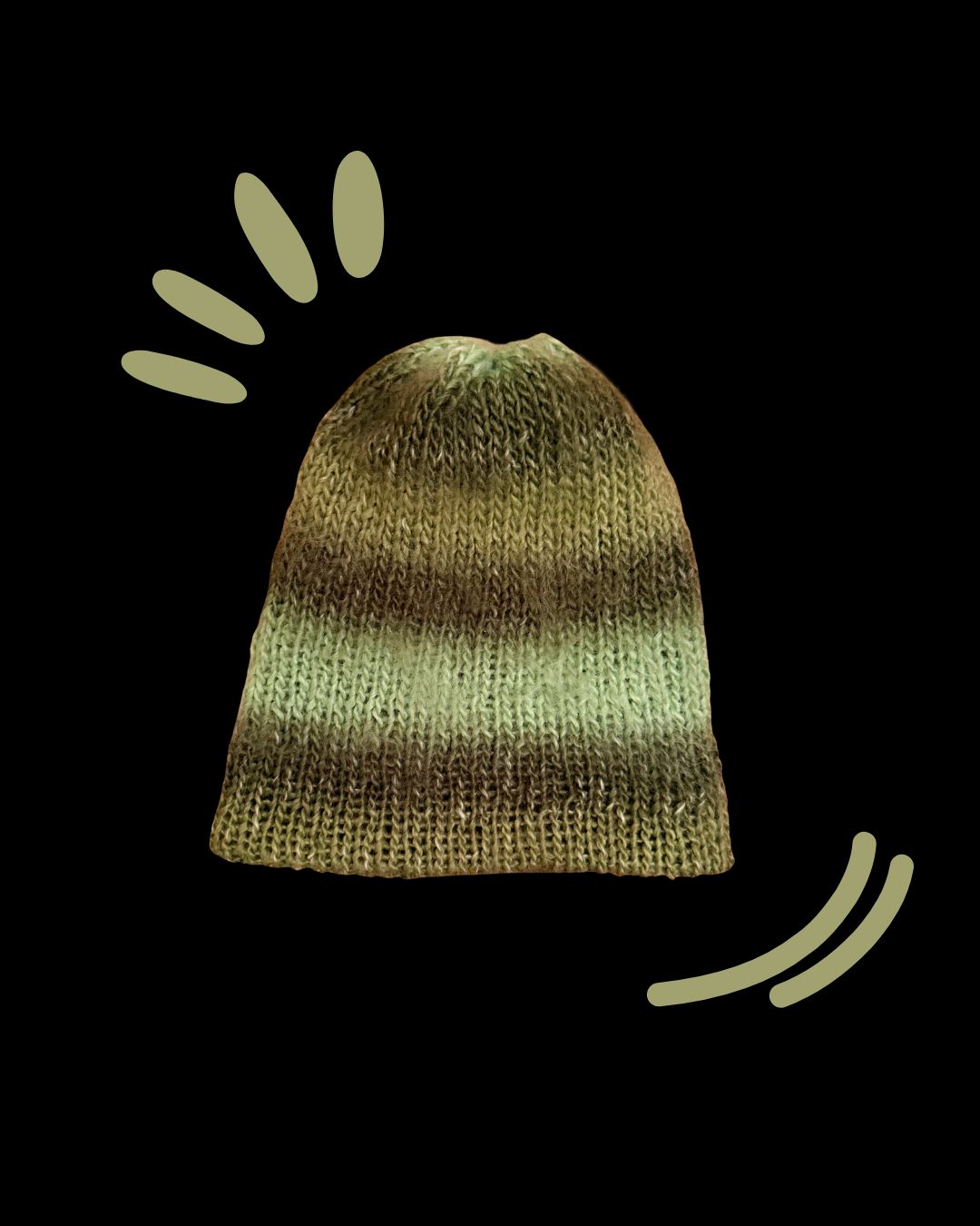 Olivovo- zelená čiapka