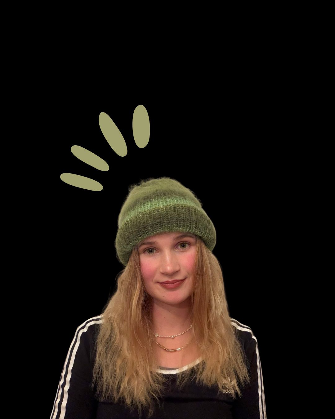 Olivovo- zelená čiapka