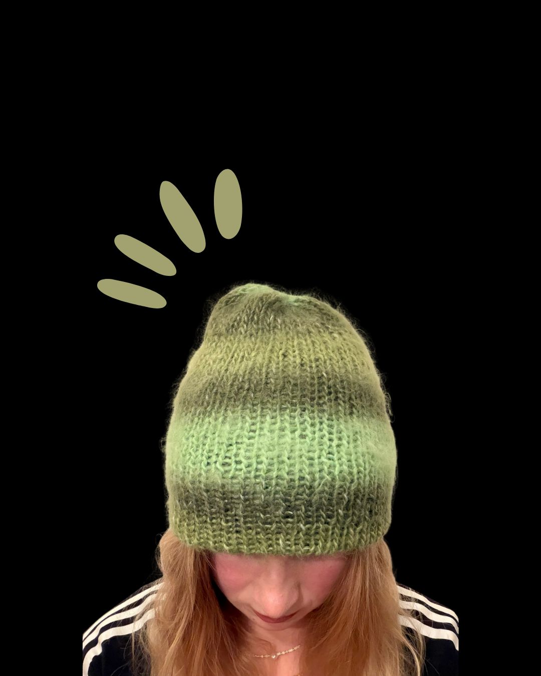 Olivovo- zelená čiapka